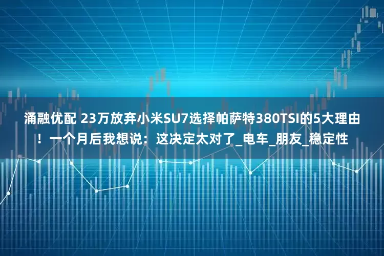 涌融优配 23万放弃小米SU7选择帕萨特380TSI的5大理由！一个月后我想说：这决定太对了_电车_朋友_稳定性